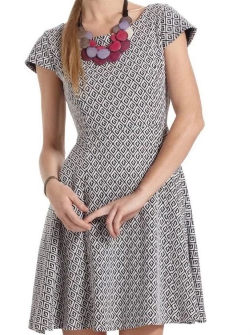 ANTHROPOLOGIE, MAEVE geometric print dress!!